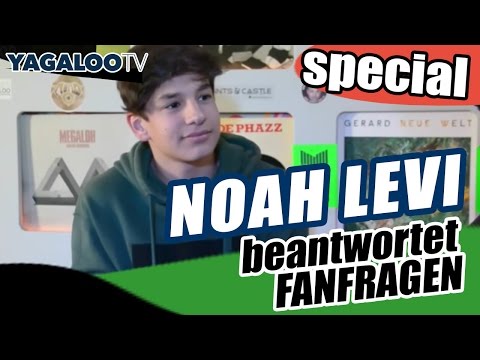 Noah-Levi beantwortet Fanfragen bei Yagaloo.TV - Teil 1