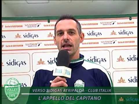 Verso Sidigas - Club Italia. L'Appello del Capitano
