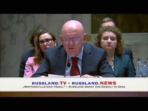 „Waffenstillstand fragil“ – Russland warnt vor Gewalt in Gaza