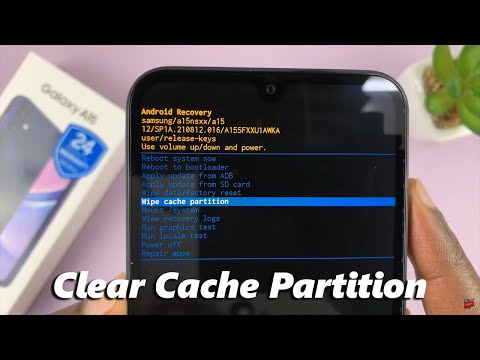 How To Clear Cache Partition In Samsung Galaxy A15