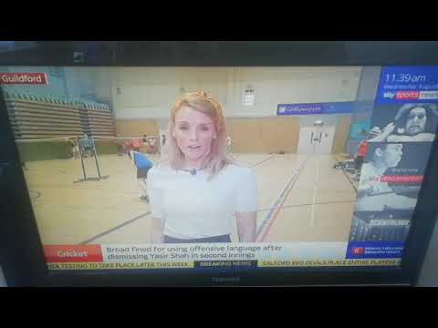 Tennis & badminton has returned in England with 69,000 people expected to play today