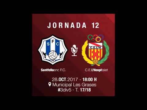 Gol Manzi Santfeliuenc F. C. - C. E. L´Hospitalet (0-1)