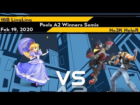 [Smash Ultimate] Xeno201 (Pools A2 Winners Semis) - 16B LingLing vs Ho3K HelpR
