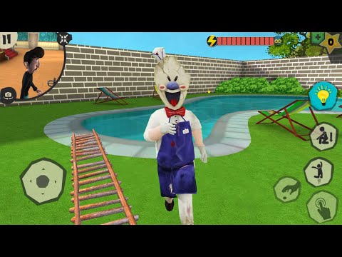 Scary Robber Home Clash - New Levels Update New Chapter Ice Scream 4 Android Gameplay