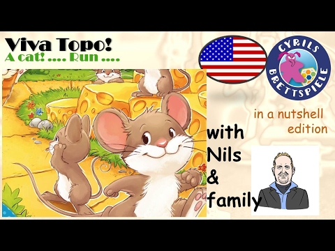 Cyrils Brettspiele - Viva Topo! - in a nutshell (N72) - I love these components
