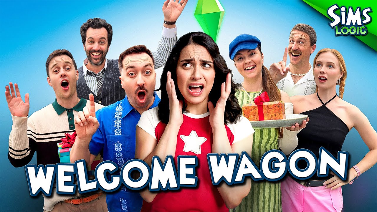 Uninvited guests in The Sims