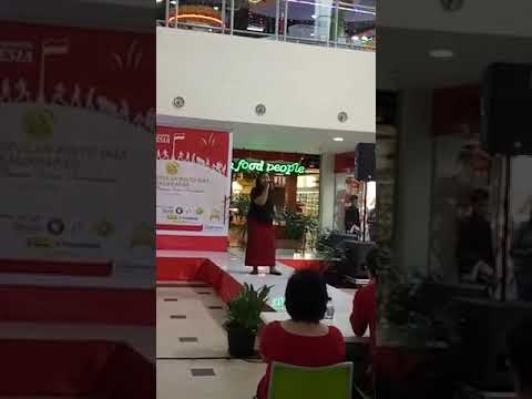 I gusti ayu widya chandra, juara 1 lomba menyanyi solo memperingati hut RI ke 72 th 2017 kota bpp.