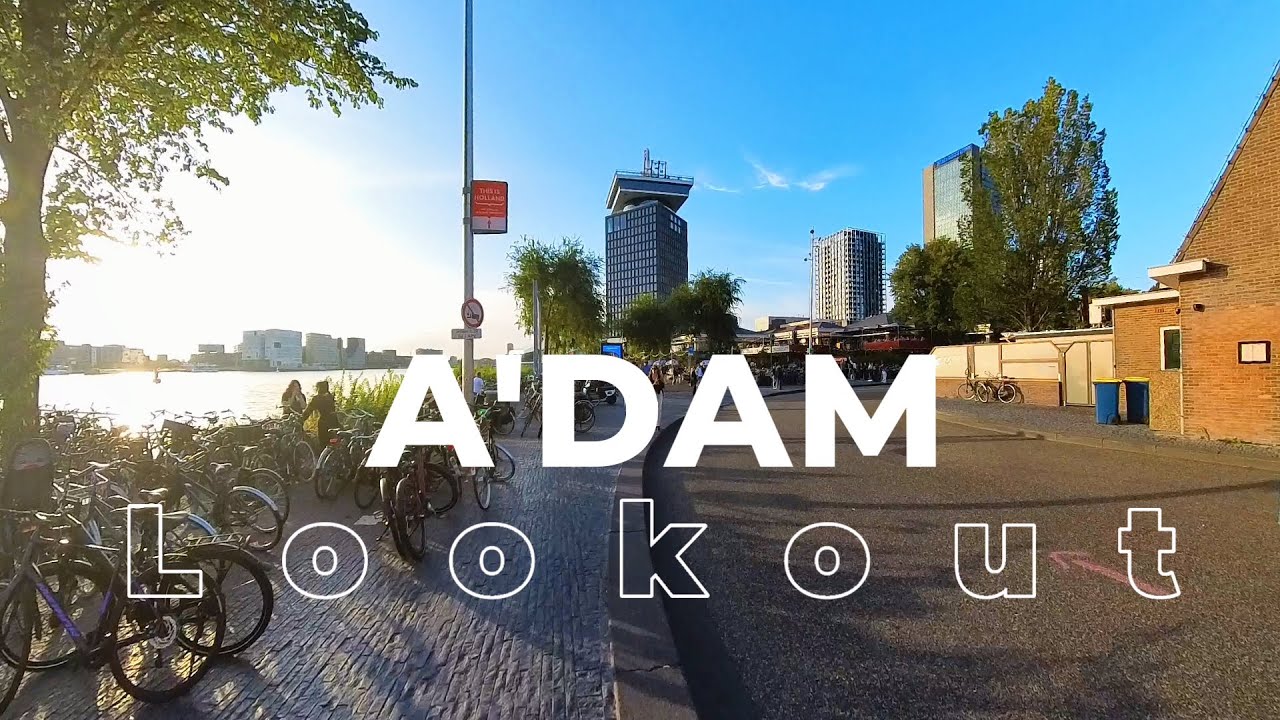 Experience Amsterdam from the brink at A'DAM Lookout!
