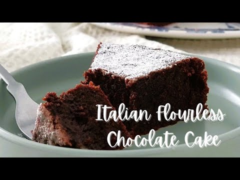 Flourless Chocolate Cake (Torta Caprese) | Rich, Moist & Gluten-Free Italian Dessert