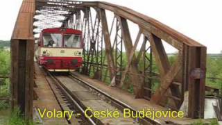 preview picture of video 'Vltava 1-jih-vlaky na mostech (South-Trains on Bridges). wmv'