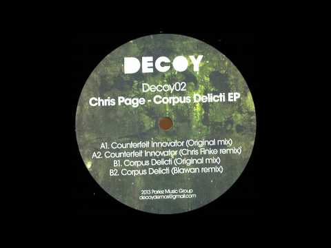 Chris Page - Corpus Delicti (Blawan remix)
