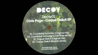 Chris Page - Corpus Delicti (Blawan remix)