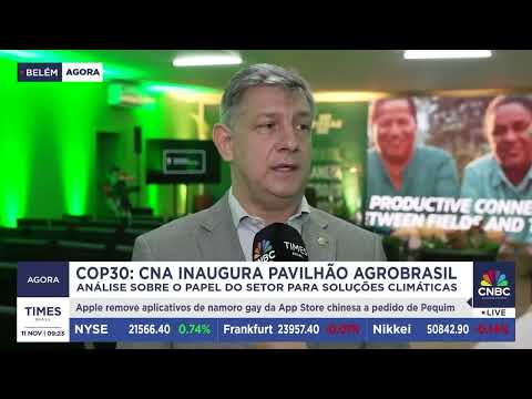 COP30: Senar apresenta inovações para o produtor melhorar o negócio com renda e sustentabilidade
