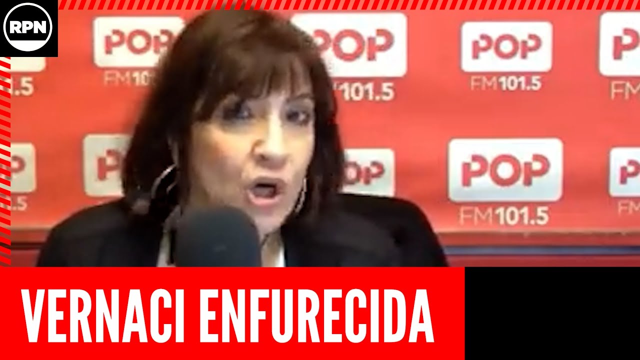 La Negra Vernaci ENFURECIÓ contra la radio y les revoleó los audiculares: "La put* que los pario..."