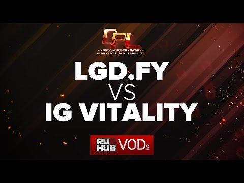 LGD.Forever Young vs iG.Vitality, DPL Season 2, game 1