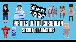 Pirates Of The Caribbean Secret Characters - Disney Crossy Road