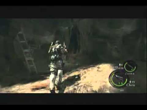 Let's Play Resident Evil 5 Pt 22: SPIDER!!