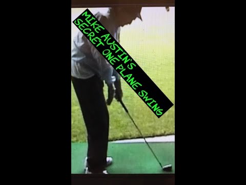 Rare Footage  - Mike Austin's Secret One Plane Swing