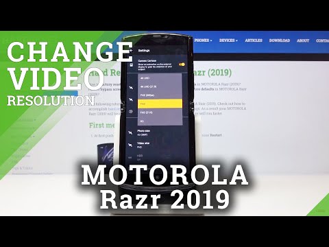 How to Change Video Quality in MOTOROLA Razr 2019 – Video Resolution