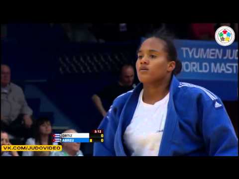 2013 IJF World Masters Tyumen +78kg Bronze Medal] ORTIZ Idalys (CUB)   ABREU Heidi (CUB)
