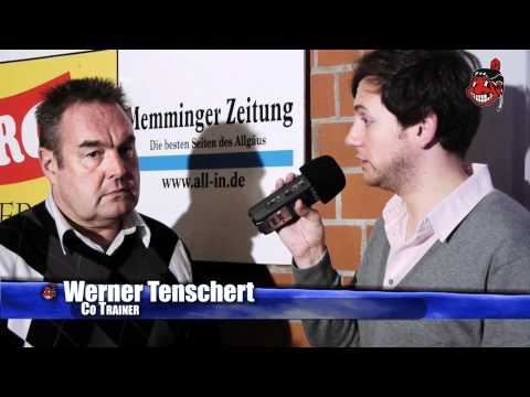 Indians TV - Interview ECDC Memmingen Co Trainer Werner Tenschert