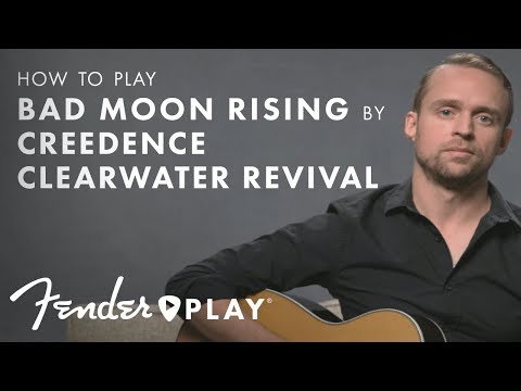 How To Play "Bad Moon Rising" by Creedence Clearwater Revival | Fender Play™ | Fender
