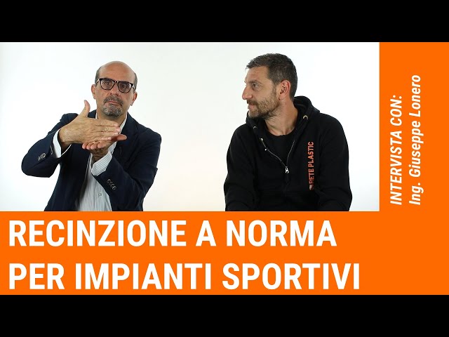 Recinzione a Norma per impianti sportivi