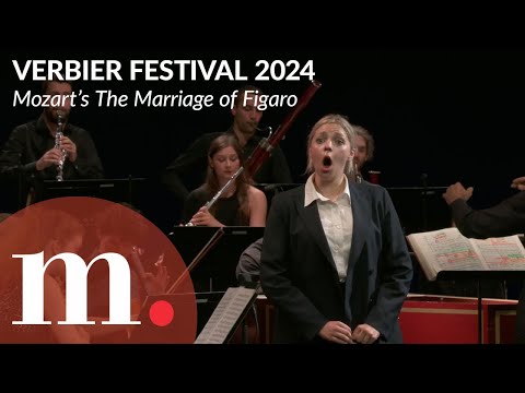 Mozart's "Voi che sapete" from The Marriage of Figaro in concert at the 2024 Verbier Festival