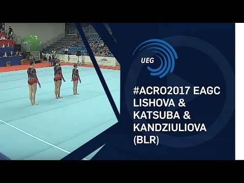Women's group Belarus - 2017 Acro Europeans, junior all-around final
