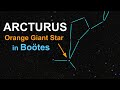 Arcturus - Brightest Star in Boötes Constellations
