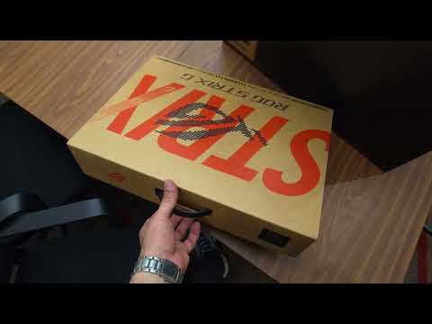 Is This the Coolest Laptop Unboxing Ever? unboxing - Asus Rog Strix G16 RTX 5070ti