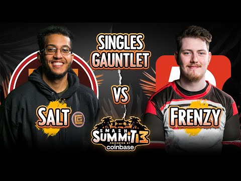 Salt vs Frenzy - Singles Gauntlet: Bracket 1 - Smash Summit 13 | Captain Falcon vs Falco