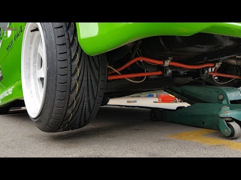 Toyo Proxes T1R 195 45 on 15x8.5 Japan Racing JR12 Tire Stretch