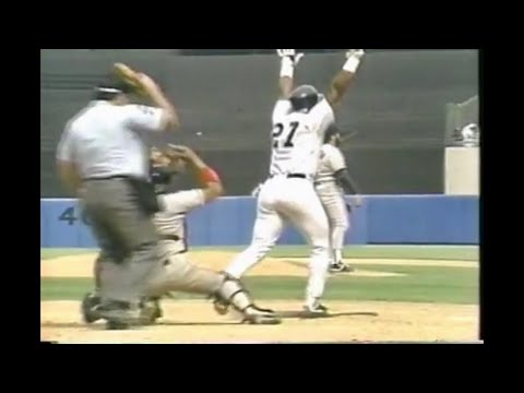 Mell Hall Game Winning Home Run Memorial Day 1991. Yankees  Vs Boston Red Sox