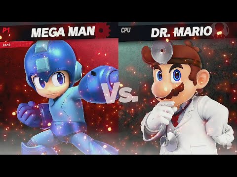 Super Smash Bros Ultimate Mega Man VS Dr  Mario