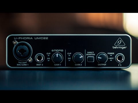 Is this the BEST Budget Audio Interface? [Behringer UMC22 Review]
