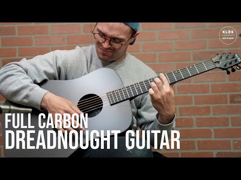 Refurbished KLOS Full Carbon Dreadnought Guitar - Acoustic-Electric image 9