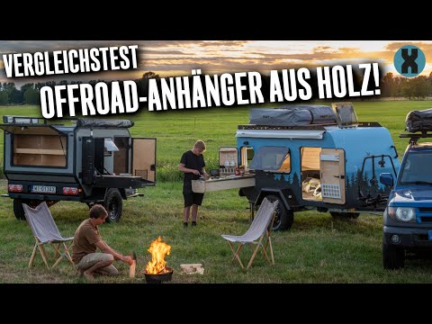 Welcher Holz-Trailer ist besser? Bruno (Kuckoo), oder Sideway (Maturi)? Offroad-Test! (🇩🇪+🇬🇧🇺🇸)