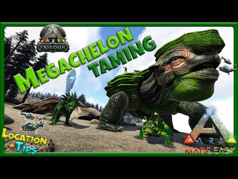 🐢 Megachelon Location & Taming 🏹 Fjordur | ARK: Made Easy