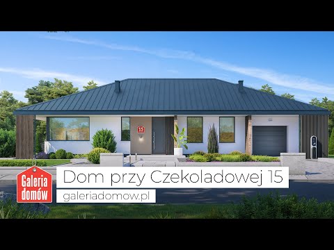 Projekt domu przy Czekoladowej 15 - GaleriaDomow.pl