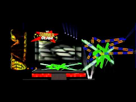 WWE SummerSlam 2010 Stage + DX Intro + Nexus Intro