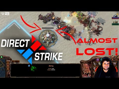 I almost lost at Direct Strike 3v3 (Starcraft 2), almost! Happy end! MUST WATCH! [English][Gaming]