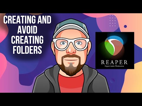Creating and Avoid Creating Folders in REAPER