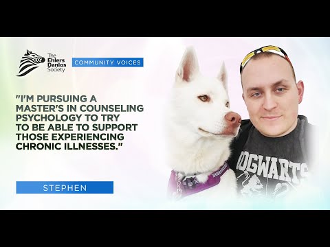 Community Voices: Stephen Newton "Living with classical-like Ehlers-Danlos syndrome."