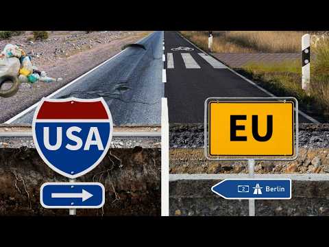 I Compared US and European Roads… The Difference Is Shocking.