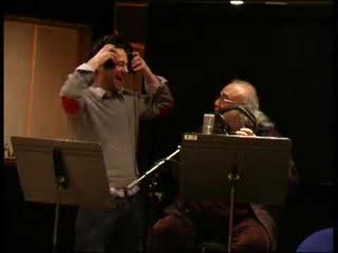 Demis Roussos with Picci - Recording Session