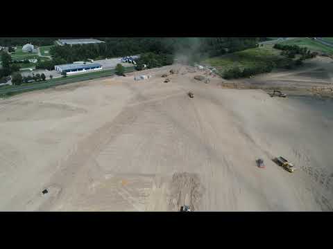 Projekty i Realizacja Sp. z o.o. - roboty ziemne pod Centrum Logistyczne Hillwood. Syców.