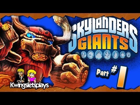 Skylanders Giants - Walkthrough Part 1 Time of the Giants (Wii U)