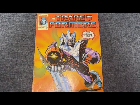 Transformers generation one issue 118 Marvel UK comic complete collection G1 exclusive artwork story