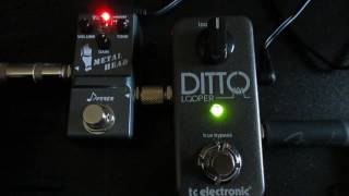 Video thumbnail for Donner Metal Head Pedal / Can tiny sound MASSIVE? by 6StringStanger